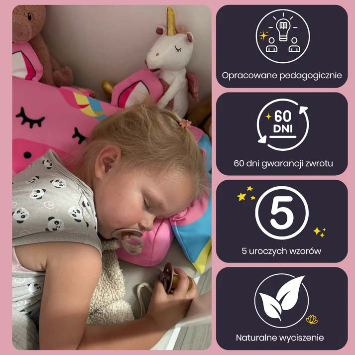 Mrużek® Uspokajająca Poduszka dla Dzieci